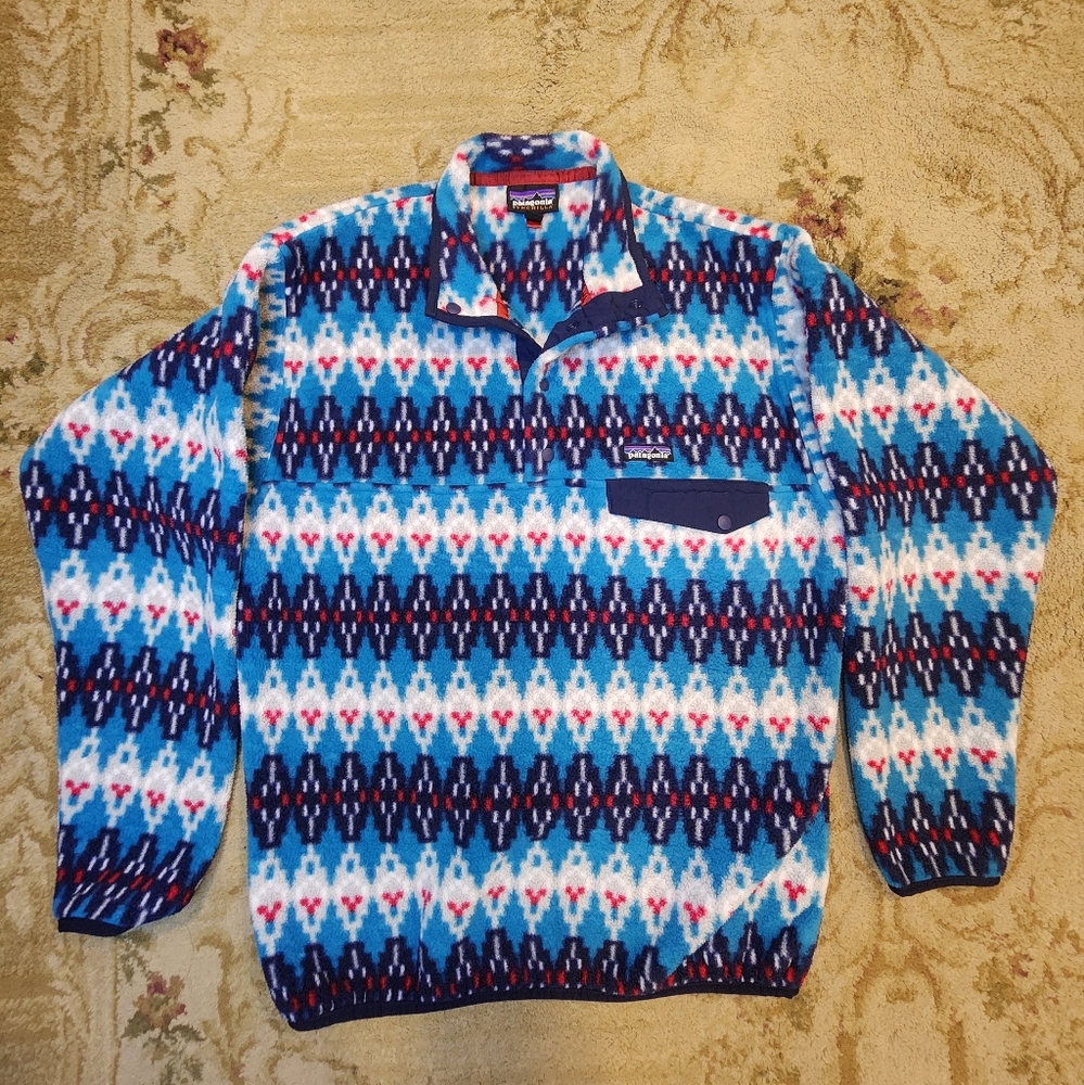 Patagonia Multicolor Geometric Fleece